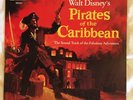 Walt Disney's Pirates Of The Caribbean Sound Track LP Vinyl Repress VG/VG+