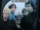 U2 October Picture Disc Vinyl LP.