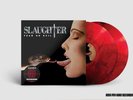 New SLAUGHTER Fear No Evil Vinyl Record Red & Black Splatter Double LP Album