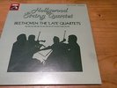 Beethoven the Late Quartets Hollywood String Quartet EMI UK 4LPs sealed