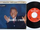 FRANKIE LYMON Jailhouse Rock RARE Denmark 45 danish Waitin' In School ROCKABILLY