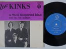 KINKS A Well Respected Man / Wait Till Summer RARE Sweden 45 PSYCH garage HEAR