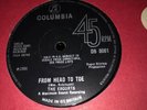 THE ESCORTS RARE  7” 1966    M- VINYL 45rpm  Psych Mod  Beat ( From Head To Toe)