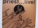 JUDAS PRIEST / PRIEST...LIVE  JAPAN ISSUE DOUBLE LP PROMO W/ INSERT