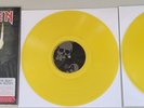 Iron Maiden Genghis Khan Tour Yellow Vinyl 2 LP Record New
