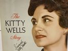 Kitty Wells Story LP SIGNED by Bobby And Johnny Wright VG