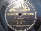 1904 ARTHUR PRYOR Trombone Solo Victor MONARCH RECORD 2733 TK 3 My Lady Sleeps _