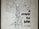 A Prayer For John - Tom Pohlman RARE Private Press LP