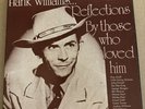 RARE HANK WILLIAMS 3 LP BOX SET PROMO- REFLECTIONS BY THOSE WHO LOVED HIM - MGM