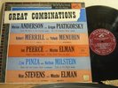 RCA LM 1703 ELMAN PIATIGORSKY MILSTEIN Pinza Great Combinations 1S 1S 1952 VG++