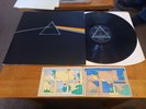 PINK FLOYD - DARK SIDE OF THE MOON - LP , WITH  ALL POSTERS + STICKERS - VG+/VG+
