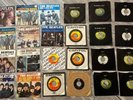 Huge Beatles Lot: 32 Total, 16 Picture Sleeves 16 Company Sleeves 45 RPM 7” NICE