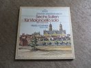 Bach – 6 SUITES FOR Solo Cello  PIERRE Fournier Archiv 2710 005 3LPS BOX RARE