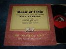 Ravi Shankar - Music of India LP His Master's Voice ALPC 7 rare pressing ragas