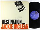 Jackie McLean - Destination Out LP - Blue Note - BST-84165 RVG