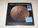Bruce Dickinson The Mandrake Project Blue Vinyl with Autographed Print + Stencil