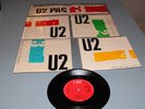 U2 PAC 3 - VINYL RECORDS + THE PVC RETAIL DISPLAY POCKET SLEEVE NEAR MINT/EX