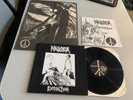 NAUSEA...EXTINCTION...RARE USA FIRST ISSUE ALBUM + INSERT & POSTER..EXIST 2
