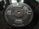 Yesterday / Dizzy Miss Lizzy DP 563 1965 EXPORT Parlophone Rare Beatles