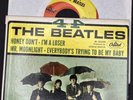 The Beatles 4 by 4 EP 45 Capitol R-5365 George Martin Picture Sleeve & Record