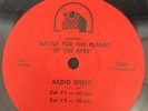 Radio Spot 45 BATTLE FOR THE PLANET OF THE APES 1973 Roddy McDowell Sci-Fi HEAR
