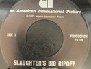 Radio Spot 45 SLAUGHTER’S BIG RIP OFF 1973 Blaxploitation James Brown HEAR