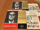 SAX 2408-9 B/S ED1 Bach Brandenburg concertos Klemperer  NM