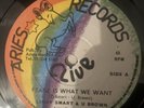 Leroy Smart & U Brown   Peace Is What We Want   Aries Records VG+ Condition