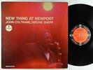 John Coltrane & Archie Shepp - New Thing At Newport LP - Impulse - A-94 Mono RVG