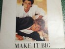 Wham Make It Big Australia pressing 12'' vinyl Lp 1984 George Michael  Insert
