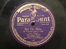 JAZZ JIMMY O'BRYANT Red Hot Mama / Drunk Mans Strut PARAMOUNT 12246 V++/E-
