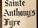 SAINTE ANTHONY'S FYRE Vinyl LP RARE Breeder Austria Psych Acid Rock 1987 Press