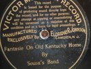 78 rpm Pre Dog Victor Monarch 3264 (Eldridge Johnson), Sousa's Band, KY Home V