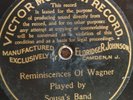 78 rpm Pre Dog Victor Monarch 3257 (Eldridge Johnson), Sousa's Band, Wagner V