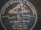 78 rpm Victor Monarch 1201, Sousa's Band, Dorothy Hoyle, violin, Nymph Reverie V