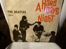 THE BEATLES  A HARD DAY’S NIGHT  RED WAX JAPAN PRESS ODEON OP-7123 1964 EX