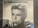 Changes One Bowie 1976 1st Press Very Rare All Black Title