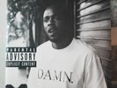 KENDRICK LAMAR - DAMN. 2LP CLEAR COLOURED COLLECTOR'S HAND NUMBERED ED. VINYL