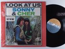 SONNY & CHER Look At Us ATCO LP VG+ mono SHRINK ha