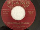 '59 Ohio Rockabilly 45 CHUCK HOWARD Gossip/Heartbreak Station FLAME VG 1020