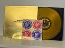 Grand Funk, “We’re An American Band” Yellow Vinyl Rock LP Stickers NM Disc