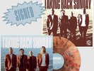NEW Free Ship - SIGNED TAKING BACK SUNDAY 152 SCREEN PRINT + JUICE MARBLE VINYL