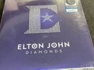 Elton John Diamonds 2 LP Black Vinyl Greatest Hits Walmart Exclusive Slip Mat