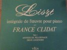 FRANCE CLIDAT / LISZT complete piano works vol.1   / VEGA 4 LP