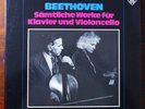 Beethoven, Elly Ney, Ludwig Hoelscher, Sämtliche Werke Für Klavier + Violoncello