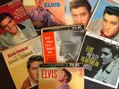 8 RARE Orig ELVIS PRESLEY RCA EP PIC SLVS VEGAS Graceland 1950's R&R