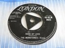 THE MONOTONES 'BOOK OF LOVE' 45 UK LONDON 1958 DOO WOP TRI-CENTRE SILVER