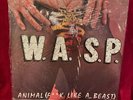 W.A.S.P. Animal (F**K Like A Beast)- 1984 LP -12 KUT 109 EX Vinyl   In Shrink