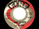 POPCORN/R & B-GAY POPPERS-I WANT TO KNOW/I'VE GOT IT-FIRE 1026