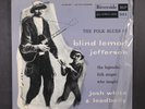 BLIND LEMON JEFFERSON: the folk blues of RIVERSIDE 10